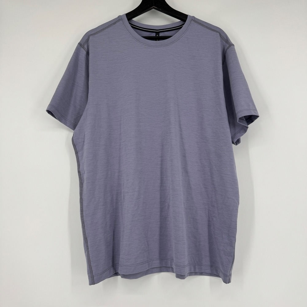 Ten Thousand Versatile Shirt XL Purple Mesh Performance Training Tee TTKT009V3